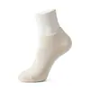 Calcetines cortos de algodón de color liso transfronterizos para mujer, disponibles en varios colores y personalizables; calcetines casuales de canalé de alta elasticidad para hombre tipo mocasín al por mayor