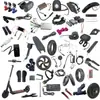 Adecuado para accesorios de la serie de patinetes eléctricos Kugoo, como cerraduras de encendido, cables de comunicación, guardabarros, manetas de freno, aceleradores de pulgar y pastillas de freno