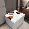 Cojín para mesita de noche, estilo nórdico ligero y lujoso, para dormitorio, armario pequeño, mantel impermeable y a prueba de aceite, desechable, de PVC, a prueba de polvo.