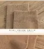 Calcetines Gruesos de Rizo para Hombre para Otoño e Invierno, Calcetines de Media Pantorrilla con Forro de Felpa, Resistentes al Frío, Calcetines de Algodón Antihielo, Calcetines Largos Extra Gruesos para Hombre