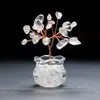 Producto popular transfronterizo: Árbol de Citrino, Cuenco del Tesoro, Taza de Té, Grava de Cristal Natural, Árbol del Dinero, Decoración Creativa Hecha a Mano para el Hogar