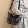 Bolso tote de gran capacidad para mujer, nuevo y elegante bolso tote 2026, bolso de hombro versátil de lunares, bolso cruzado y bolso de mano