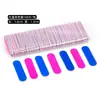 Mini Manicura Rosa Tira Pequeña de Lijado Tira de Lijado de Uñas Doble Cara Herramienta de Pulido Mate para Manicura Viruta de Madera Mate Frotar Venta al por Mayor