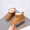 Liquidação: Botas de Neve Infantis, Novo Estilo de Inverno, Sapatos de Algodão Espessos e Quentes para Meninas, Botas Curtas com Forro de Lã para Meninos, para Crianças Maiores