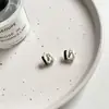 Pendientes Metálicos de Goteo Estilo Retro Francés para Mujer, Diseño Sencillo de Nicho Versátil para el Día a Día, Pendientes Elegantes de Moda para Mujer