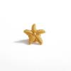 Broche de Estrela do Mar Dourada Explosões da Amazonia Broche de Vida Marinha Pequena Estrela do Mar Criativa Decorações para Bolsa Chapéu