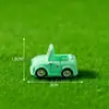 Decoraciones de letreros de coche, vehículo y transporte de paisaje en miniatura para dioramas, accesorios de bricolaje y adornos de escenas en miniatura