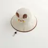 Chapéus Infantis Primavera e Verão Finos Proteção Solar Renda Princesa Chapéu de Pescador Bebê Menina Chapéu para Passeio de Verão