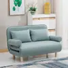 Sofá-cama dobrável, de dupla finalidade, multifuncional, adequado para ocupação individual ou dupla, ideal para apartamentos pequenos ou imóveis de aluguel, couro resistente a arranhões de gato, oferta especial, design moderno
