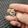 Ágata Transparente Dente de Tigre Dzi Jade Contas Soltas Vaso de Onda d'Água de Uma Peça Cabo de Ágata Passe-partout Contas para Joias