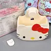 Prateleira de Armazenamento de Gatinho Fofo Caixa de Armazenamento Doméstica Montada na Parede Prateleira de Armazenamento Montada na Parede de Desenho Animado Sem Furos para Sala de Estar Banheiro