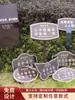 Placa de Flores e Grama, Placa de Aviso de Perigo de Profundidade da Água, Placa de Gramado, Inclinação Fixa, Placa de Lembrete de Cuidados com o Gramado