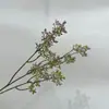 Flores Artificiales para Boda, Hierba Verde en Spray de Color Verde, Plantas Verdes Artificiales, Plantas Falsas, Arreglos Florales Estilo Bosque para Salón de Bodas, Materiales de Hojas Altas
