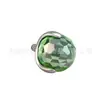 F136 Titânio Unha da Língua Super Brilho Bola Saltitante Pequena Lâmpada Lábio Unha Joia Cabeça G23 Liga de Titânio Joia para Piercing Cabeça Unha da Orelha