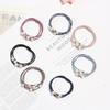 Versión coreana de fabricantes de accesorios para el cabello de alta elasticidad DIY, anillos para el cabello, cuerda para el cabello, conjunto de bandas de goma, accesorios, pequeña cuerda para la cabeza de viento de hada, accesorios