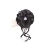 Coque Lateral Jk Dragão Bigode Feminino Cabelo Artificial Fofo Coque Cheio Novo Estilo Chinês Coque Alto