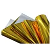 Etiqueta Adhesiva de Cristal UV Residuos Especiales Dorado Estampado en Caliente Película de Papel Láser Liso Estampado en Caliente y Frío Papel de Transferencia para Estampado en Caliente Digital