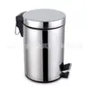Lixeira de pedal quente de aço inoxidável transfronteiriça Comércio Exterior doméstico banheiro cozinha sala de estar metal fornecimento de ferragens fábrica