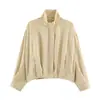 Jaqueta Bomber Xadrez Feminina Estilo Europeu Versátil Peça de Roupa Externa Outono Novo Casual Solta Emagrecedora Top