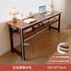 Escritorio Doble Largo Estudiante Hogar Dormitorio Aprendizaje Escritura Casa de Alquiler Mesa de Computadora Rectangular Mesa Estrecha de Pared