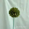 Crisantemo de Bola Pequeña de Rama Única Transfronterizo Diente de León Artificial Crisantemo de Tenis de Mesa Flor Artificial Hortensia Boda Decoración del Hogar Venta al por Mayor