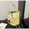 Bolsa Transfronteiriça Minimalista de Nicho Casual para Trabalho e Deslocamento para Mulheres 2026 Verão Nova Moda Estilosa Bolsa Transversal Estilo Balde