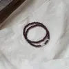 Pulseira de Granadas Naturais Autênticas Atacado com Peixe Pequeno de Prata 925 Pulseira Koi Presente para Melhor Amigo