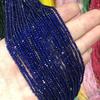 Nuevas cuentas de vidrio de tierras raras de colores con circonitas de cristal tallado de 2 mm, accesorios para el cabello antiguos para hacer tú mismo