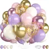 Conjunto de Balões 12 Polegadas 50 Peças Série de Cores Foscas Festa de Aniversário Casamento Decoração Atacado Insuflável para Casamento