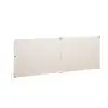 Panel inferior de escritorio, panel inferior de mesa, panel de escritorio de computadora detrás del escritorio, pantalla de privacidad, panel anti-miradas indiscretas, protector de pata de escritorio de oficina