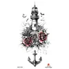 En Stock Venta al por Mayor Pequeños Adhesivos para Tatuajes de Brazo Completo Impermeables Florales para Brazo Cruzados Temu Amazon Tatuajes
