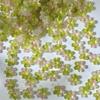Atacado 10mm Estéreo Flor de Cerejeira Esmaltada Furo Médio Flor Pequena diy Grampo de Cabelo Artesanal Material para Penteado