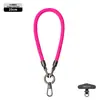 Lanyard Popular para Teléfono Móvil de Muñeca 6mm Fuerte para Colgar en el Cuello Cruzado Ajustable Exterior Montañismo Cuerda Trenzada Anti-Pérdida Color Pistola