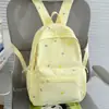Mochila Dulce y Elegante para Escuela Secundaria, Mochila Fresca Bordada con Estrellas y Luna, Bolso Escolar Casual para Estudiantes para Salidas