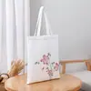 Bolsas de Lona Podem Ser Personalizadas com Estampas e Logos Impressos para Publicidade, Sacolas de Compras Ecológicas, Bolsas de Algodão e Bolsas de Ombro/Transversais para o Dia a Dia