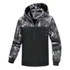 Transfronterizo 2026 Otoño Shein Amazon Moda Urbana de Calle para Hombre 3D Chaqueta Holgada Sencilla Talla Europea