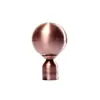 Suministro Directo de Fábrica Aleación de Aluminio Bola Cabeza Decorativa Barra Romana Silenciosa Soporte Simple de Hierro Forjado Garantía de Calidad