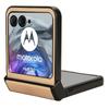 Adequado para Moto Razr 40% de desconto Capa Empilhável para Celular Cor Pura Textura de Couro Motorola 50 Capa Protetora Anti-Queda Exportação