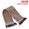 Cable de conexión de color DuPont línea hembra a hembra macho a hembra macho a macho 40P 10/15/30/20/40CM
