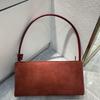 Bolso Baguette Cuero Genuino Bolso de Hombro Bajo el Brazo para Mujer 2023 Nuevo Diseño Nicho de Alta Gama Bolso de Mano Bandolera para el Hombro en stock