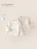 Ropa interior térmica de terciopelo para niñas 2026 Otoño Invierno Nuevo Estilo Kids Amigable con la Piel Clase A Ropa Interior para Bebé Niña Top Engrosado 3