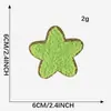 Phnom Penh Toalha de Chenille Bordada Patch de Coração com Raio Acessórios para Roupas Patch Arco-Íris Etiqueta de Tecido Bordada Patch de Tecido Bordado
