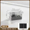 Caja a Prueba de Humedad para Cámara, Caja de Almacenamiento para Lentes, Caja de Almacenamiento Transparente para Cámaras SLR, Caja de Almacenamiento Sellada de Plástico de Gran Capacidad para Equipos Electrónicos