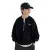 Roupas infantis para meninos, moletom de outono 2026 novo modelo, blusas estilosas casuais para primavera e outono para meninos mais velhos