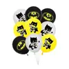 En Stock Decoración de Escena de Cumpleaños Temática de Batman Artículos para Fiesta Set de Globo de Látex Banner