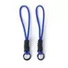 Cordón Trenzado Color Bloqueo Dopamina Correa de Felpa para Funda de Teléfono Llavero Cuerda Decorativa Correa para Muñeca Anti-Pérdida