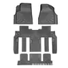 Adecuado para Chevrolet Traverse2011-2017 Tapetes de Piso TPE Material 3D para Todo Clima Tapete de Cajuela