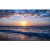 Amazon Blue Beach Sala de Estar Pintura Decorativa Pôr do Sol Landscape Frame Pintura de Tela Venda por atacado Banheiro Quarto Pintura Suspensa