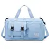 Bolsa de Gimnasio Perlada de Colores, Bolsa Deportiva y de Natación de Gran Capacidad, Separación Húmedo y Seco, Bolsa de Viaje Portátil para Uso al Aire Libre, Venta al por Mayor