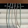 Pulsera trenzada de verano ultrafina, simple y versátil, pulsera de cuerda trenzada multicolor de la suerte apilable completamente de plata de ley S925